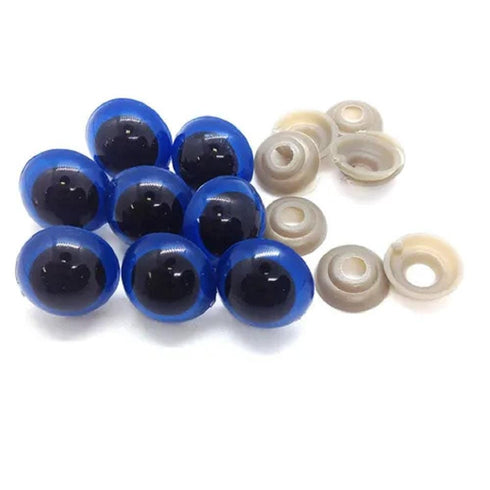 AussieSuperStore Art & Craft Essentials Blue Crystal Eyes 18mm (in 7 colours) Crystal Eyes 18mm (in 7 colours) | Doll Making Accessories E9CR18BL